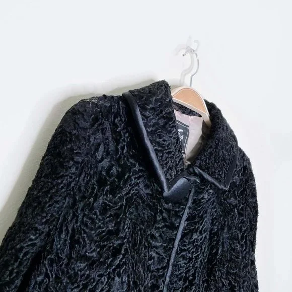 ⚡️SOLD⚡️ vintage fontana persian lamb opera coat - size small - Picture 10 of 10